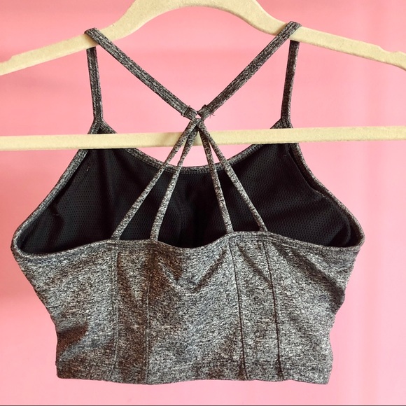 Grey Sports Bra - Picture 3 of 4